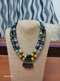 Breast Level Trade bead necklace for women.