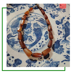 Antique choker size Carnelian Necklace